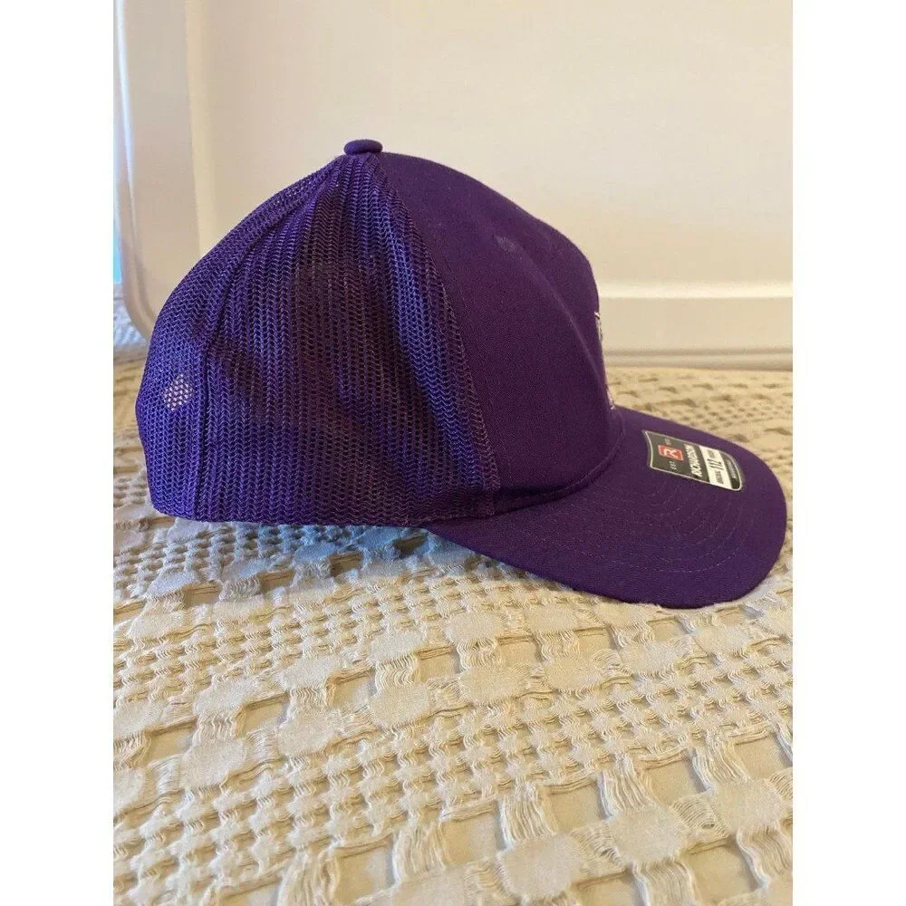 Unisex Purple Adult Adjustable Trucker Baseball Cap with Bunny‎ Rabbit Hat